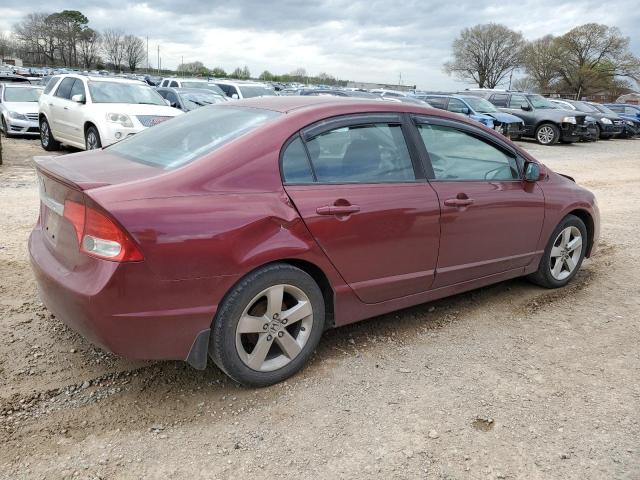 19XFA1F61AE064999 - 2010 HONDA CIVIC LX-S 勃艮第红 照片 3