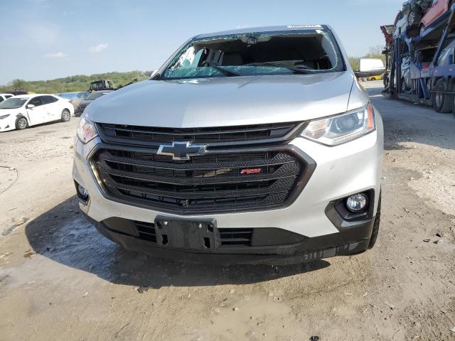 1GNERJKW4MJ268981 - 2021 CHEVROLET TRAVERSE RS SILVER photo 5