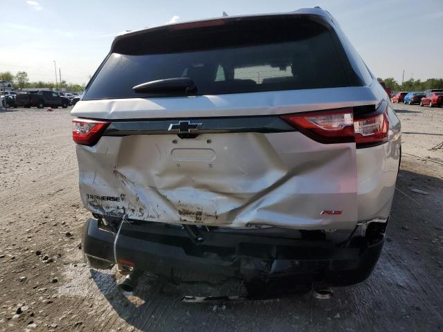 1GNERJKW4MJ268981 - 2021 CHEVROLET TRAVERSE RS SILVER photo 6