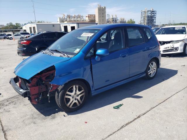 JHMGD38677S061551 - 2007 HONDA FIT S 蓝色 照片 1