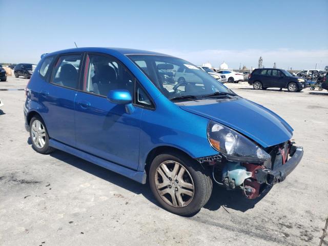 JHMGD38677S061551 - 2007 HONDA FIT S 蓝色 照片 4