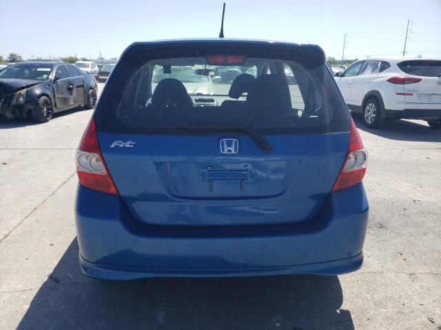 JHMGD38677S061551 - 2007 HONDA FIT S 蓝色 照片 6