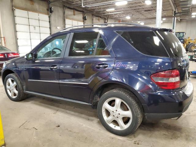 4JGBB22E38A298892 - 2008 MERCEDES-BENZ ML 320 CDI BLUE photo 2