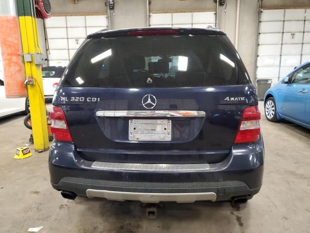 4JGBB22E38A298892 - 2008 MERCEDES-BENZ ML 320 CDI BLUE photo 6