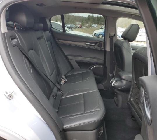 ZASPAKBN9L7C90404 - 2020 ALFA ROMEO STELVIO TI ვერცხლისფერი ფოტო 10