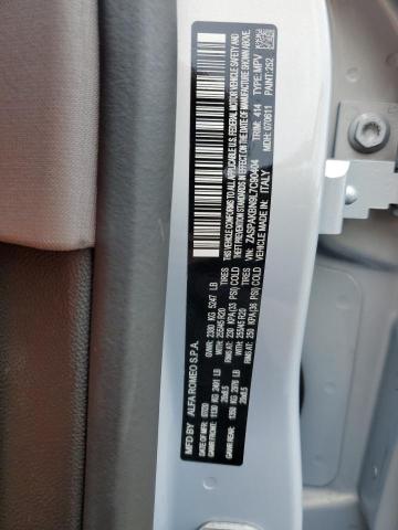 ZASPAKBN9L7C90404 - 2020 ALFA ROMEO STELVIO TI ვერცხლისფერი ფოტო 12