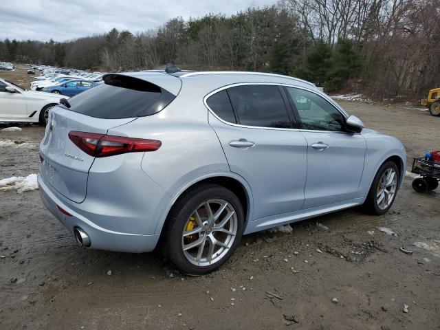 ZASPAKBN9L7C90404 - 2020 ALFA ROMEO STELVIO TI ვერცხლისფერი ფოტო 3