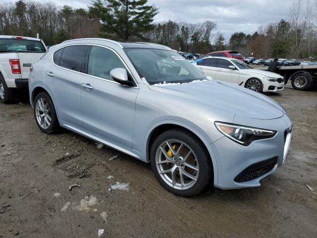 ZASPAKBN9L7C90404 - 2020 ALFA ROMEO STELVIO TI ვერცხლისფერი ფოტო 4