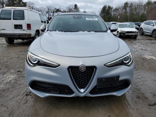 ZASPAKBN9L7C90404 - 2020 ALFA ROMEO STELVIO TI SILVER photo 5