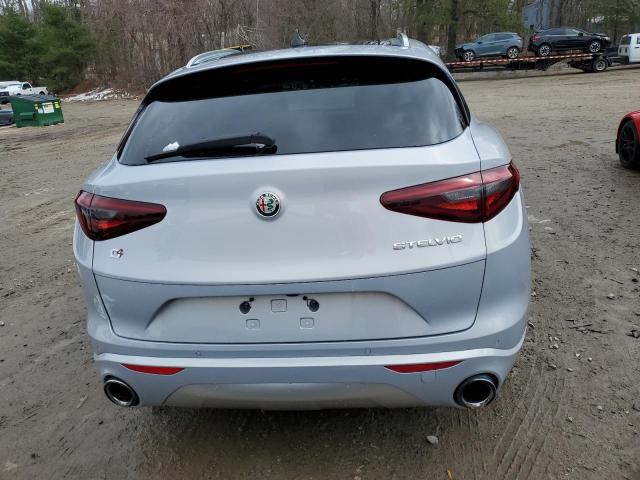 ZASPAKBN9L7C90404 - 2020 ALFA ROMEO STELVIO TI SILVER photo 6