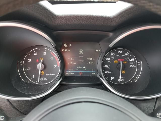 ZASPAKBN9L7C90404 - 2020 ALFA ROMEO STELVIO TI ვერცხლისფერი ფოტო 9