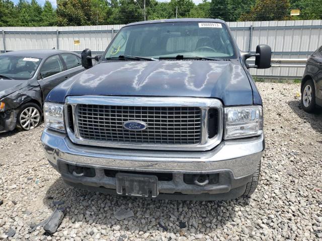 1FMNU40S34EB31737 - 2004 FORD EXCURSION XLT BLUE photo 5