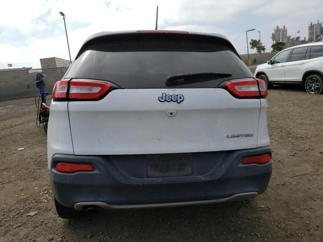 1C4PJLDB3GW233306 - 2016 JEEP CHEROKEE LIMITED WHITE photo 6