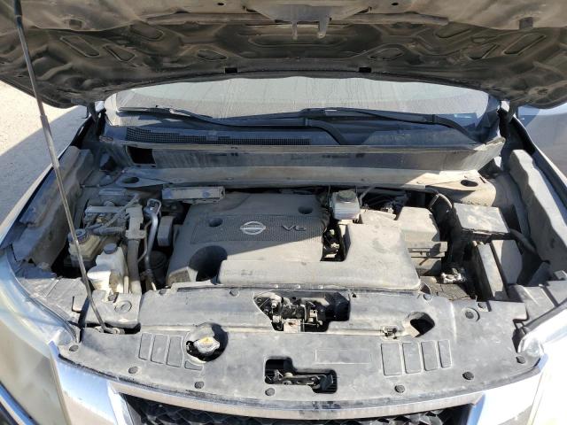 5N1AR2MN9EC725187 - 2014 NISSAN PATHFINDER S 蓝色 照片 12