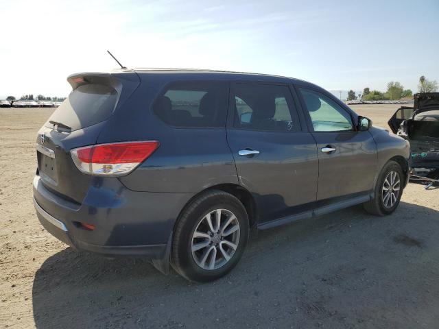 5N1AR2MN9EC725187 - 2014 NISSAN PATHFINDER S 蓝色 照片 3