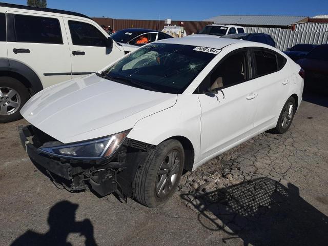 5NPD84LFXKH496612 - 2019 HYUNDAI ELANTRA SEL WHITE photo 1