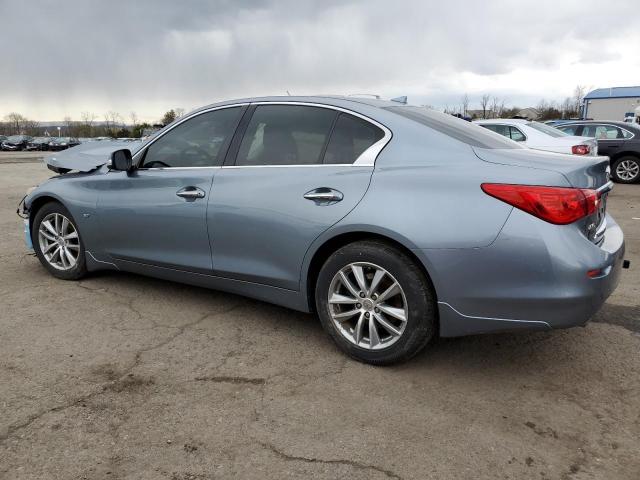 JN1BV7AR7EM685388 - 2014 INFINITI Q50 BASE BLUE photo 2