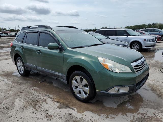 4S4BRCAC4C3262112 - 2012 SUBARU OUTBACK 2.5I GREEN photo 4