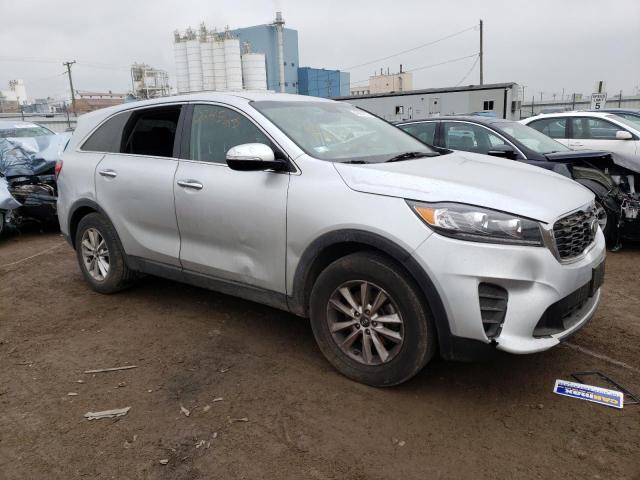 5XYPG4A38KG565328 - 2019 KIA SORENTO L SILVER photo 4