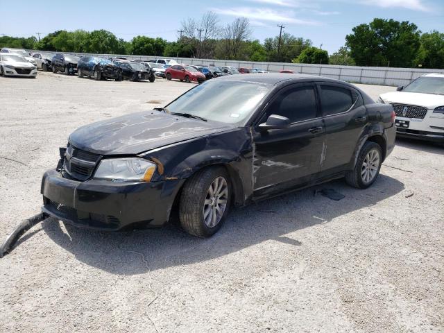 1C3CDZAB6DN703010 - 2013 DODGE AVENGER SE BLACK photo 1