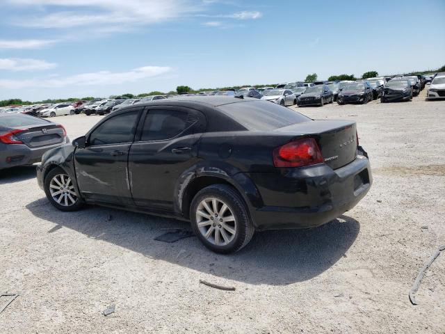 1C3CDZAB6DN703010 - 2013 DODGE AVENGER SE BLACK photo 2