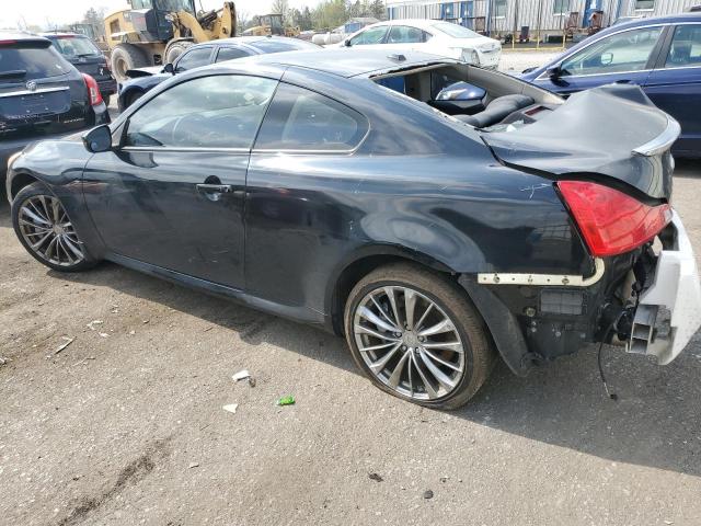 JN1CV6EL1CM470400 - 2012 INFINITI G37 BLACK photo 2