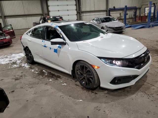 2HGFC2F83KH032998 - 2019 HONDA CIVIC SPORT WHITE photo 4