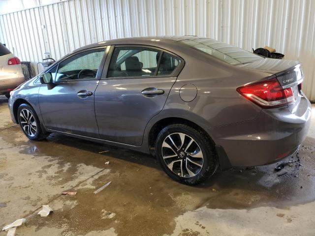 2HGFB2F8XEH541641 - 2014 HONDA CIVIC EX GRAY photo 2