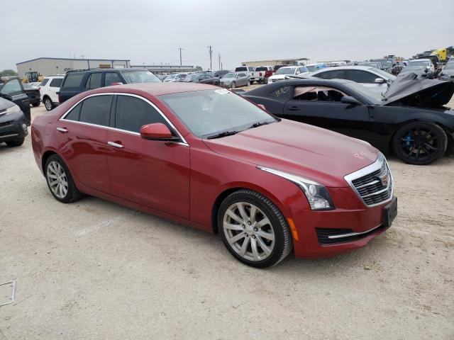 1G6AA5RX3H0162766 - 2017 CADILLAC ATS RED photo 4