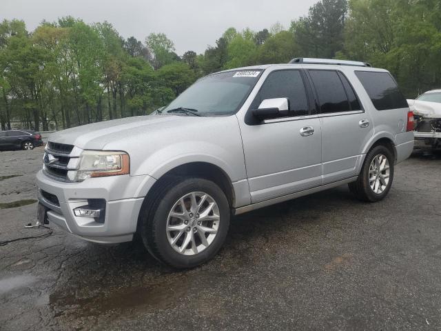 1FMJU1KT2HEA24879 - 2017 FORD EXPEDITION LIMITED SILVER photo 1