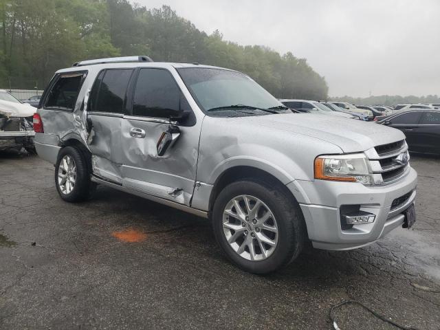 1FMJU1KT2HEA24879 - 2017 FORD EXPEDITION LIMITED SILVER photo 4