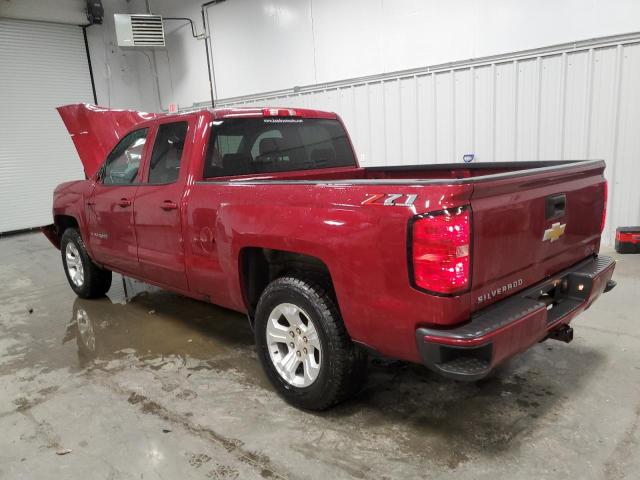 1GCVKREC8JZ369127 - 2018 CHEVROLET SILVERADO K1500 LT BURGUNDY photo 2