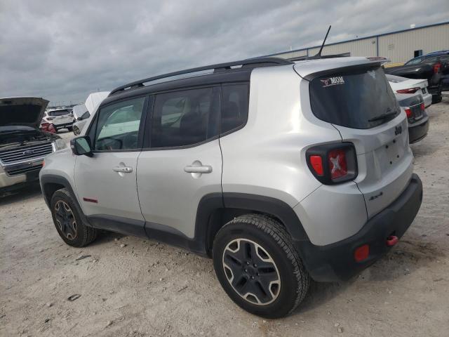 ZACCJBCT4GPD51607 - 2016 JEEP RENEGADE TRAILHAWK SILVER photo 2