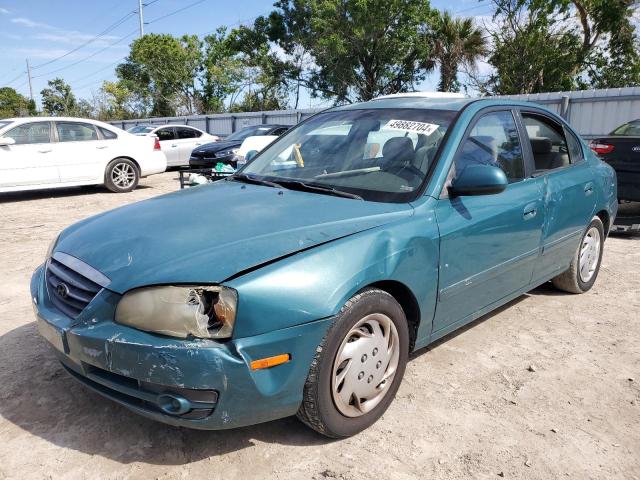 KMHDN46D86U214588 - 2006 HYUNDAI ELANTRA GLS GREEN photo 1