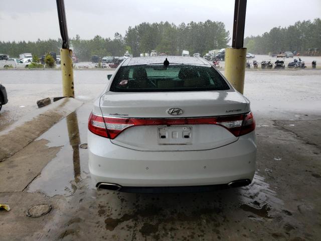 KMHFH4JG4FA441540 - 2015 HYUNDAI AZERA LIMITED WHITE photo 6