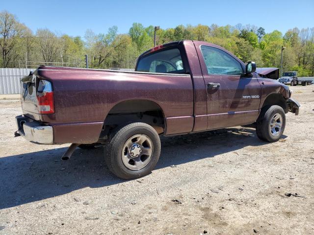 1D7HA16N75J556886 - 2005 DODGE RAM 1500 ST MAROON photo 3