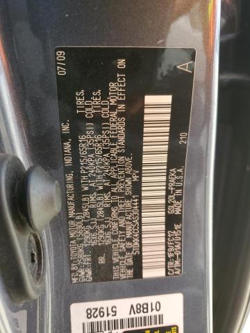 5TDKK4CC5AS304441 - 2010 TOYOTA SIENNA CE CHARCOAL photo 13