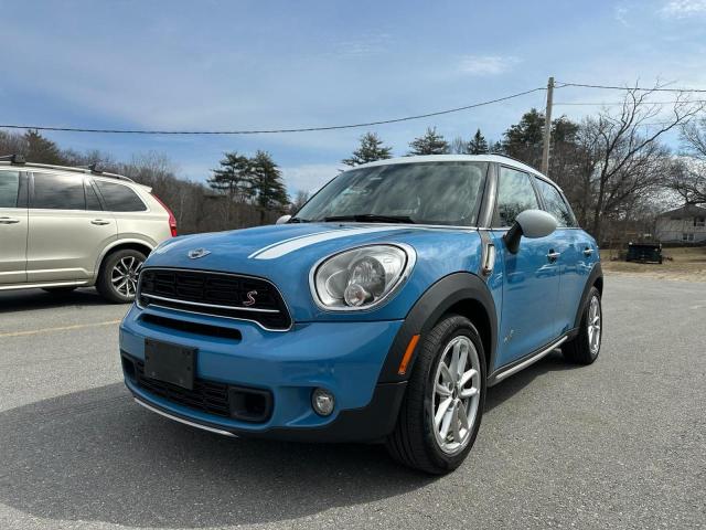 WMWZC5C5XGWU20744 - 2016 MINI COOPER S COUNTRYMAN BLUE photo 1