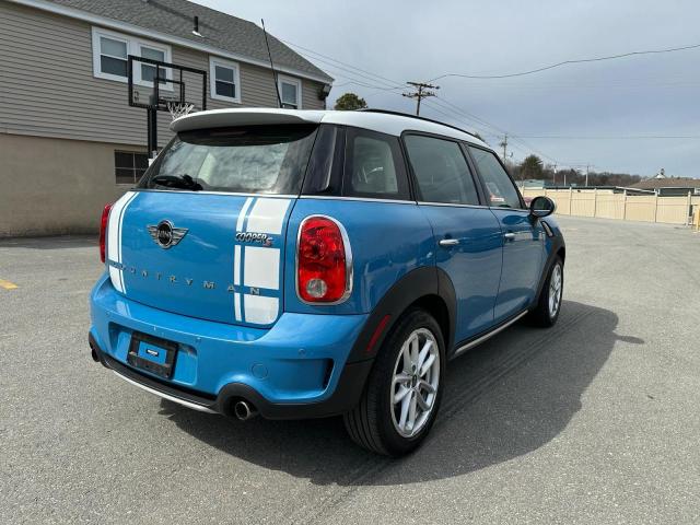 WMWZC5C5XGWU20744 - 2016 MINI COOPER S COUNTRYMAN BLUE photo 3