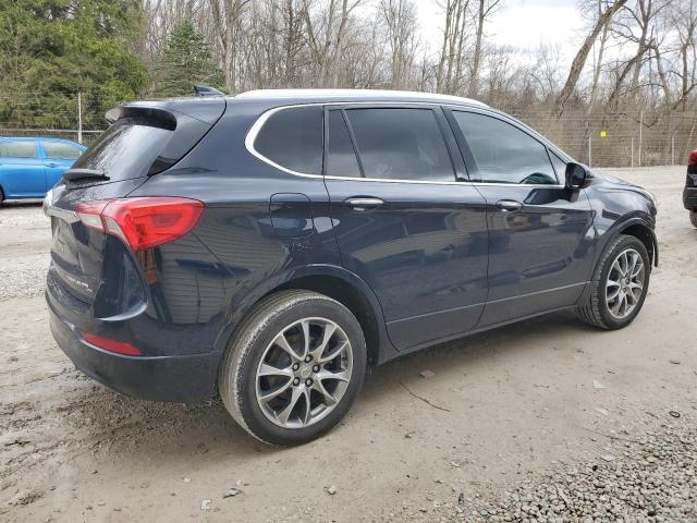 LRBFX2SA1LD149925 - 2020 BUICK ENVISION ESSENCE أزرق صورة 3
