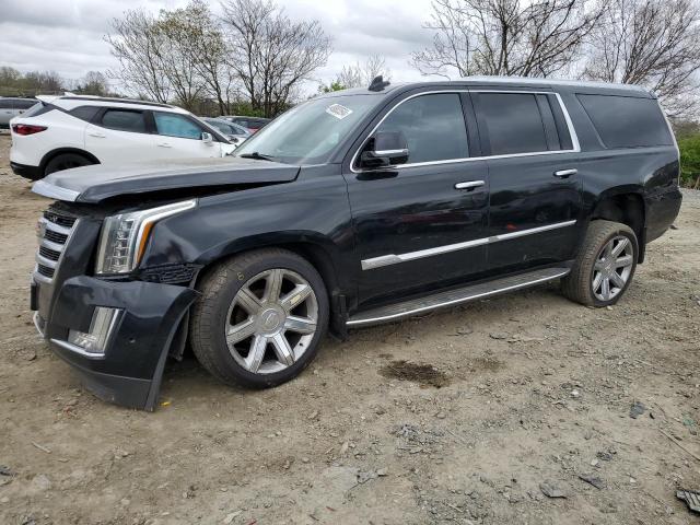 1GYS4HKJ8JR143609 - 2018 CADILLAC ESCALADE ESV LUXURY BLACK photo 1