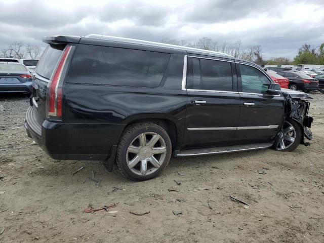 1GYS4HKJ8JR143609 - 2018 CADILLAC ESCALADE ESV LUXURY BLACK photo 3