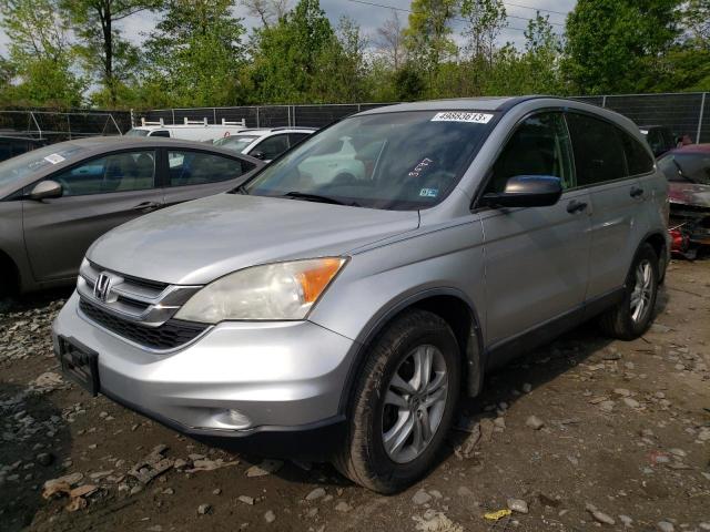 JHLRE3H58BC007115 - 2011 HONDA CR-V EX SILVER photo 1