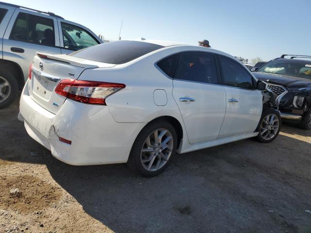 3N1AB7AP3EY313322 - 2014 NISSAN SENTRA S WHITE photo 3