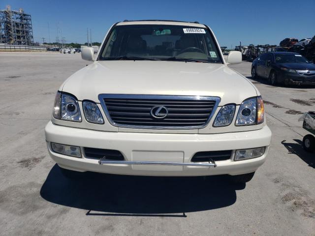 JT6HT00W6X0034962 - 1999 LEXUS LX 470 WHITE photo 5