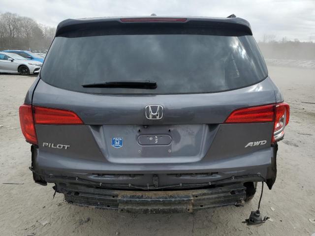 5FNYF6H70GB126358 - 2016 HONDA PILOT EXLN GRAY photo 6