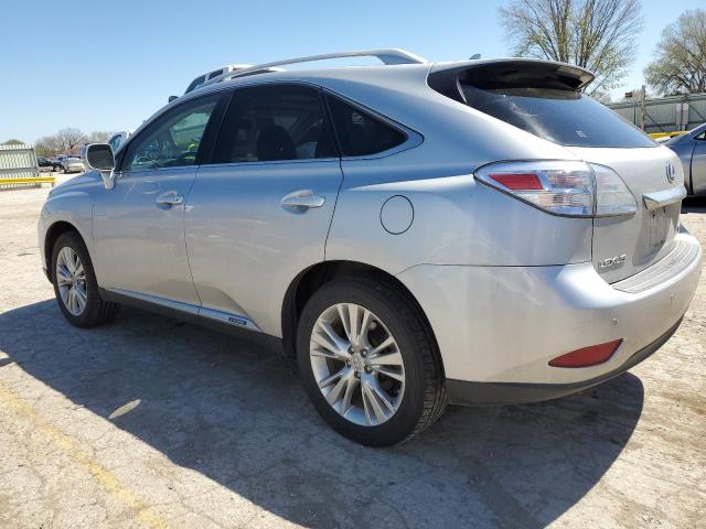 JTJBC1BA0A2009750 - 2010 LEXUS RX 450 GRAY photo 2