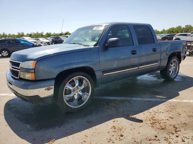 2GCEC13V971180152 - 2007 CHEVROLET SILVERADO C1500 CLASSIC CREW CAB BLUE photo 1