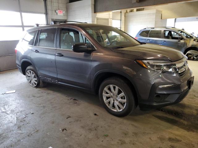 5FNYF6H13KB020877 - 2019 HONDA PILOT LX GRAY photo 4