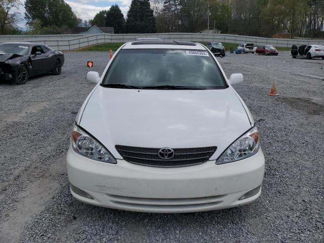 4T1BF32K23U058983 - 2003 TOYOTA CAMRY LE WHITE photo 5